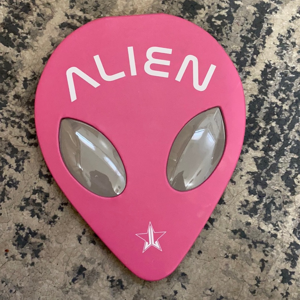 Slightly used Jeffree Star Alien Palette.